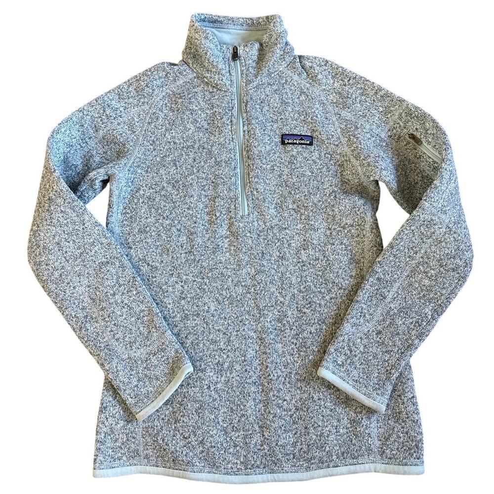 Patagonia Better Sweater Jacket Womens Blue 1/4 Zip Fleece 25617 Size XS